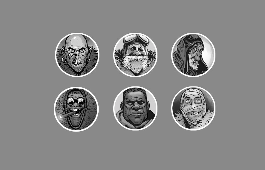 Tower Petroleum character portraits